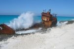 Ferry to the Bahamas Bimini Bahamas Shipwreck right at the beach Bimini Bahamas Shipwreck right at the beach